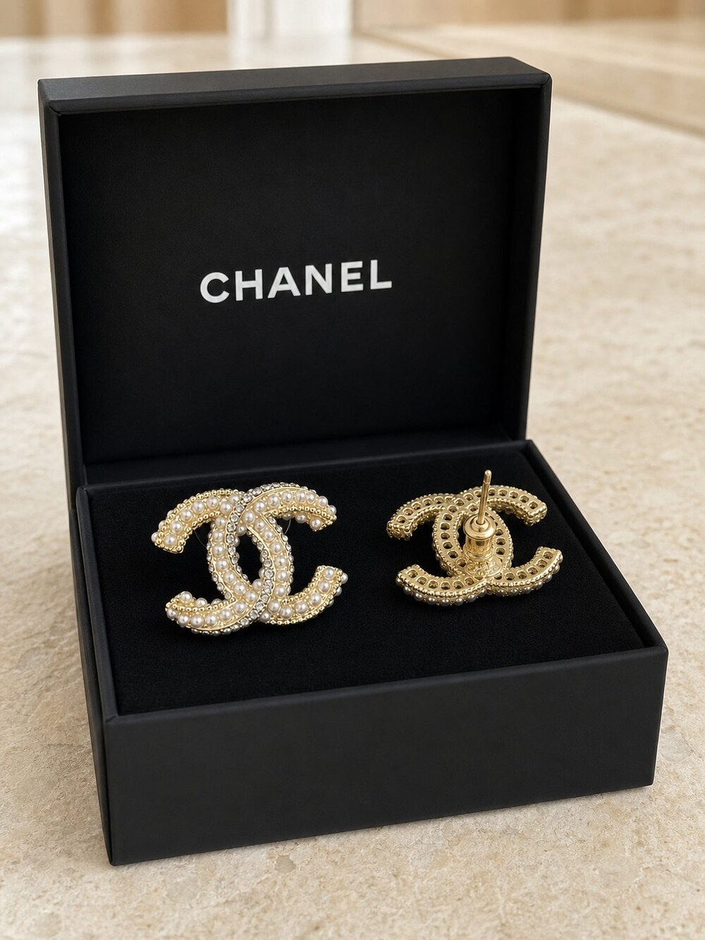 CHANEL Classic Parisian Earrings Style 13 | New with Box - Picture 5 of 9